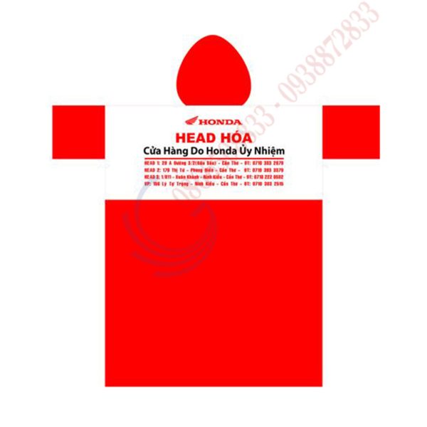 ÁO MƯA QUẢNG CÁO - GLU12