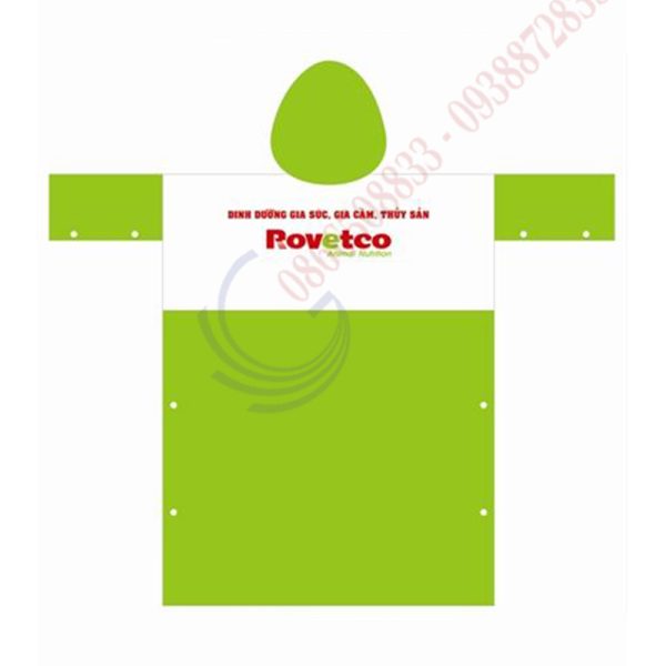 ÁO MƯA QUẢNG CÁO - GLU28