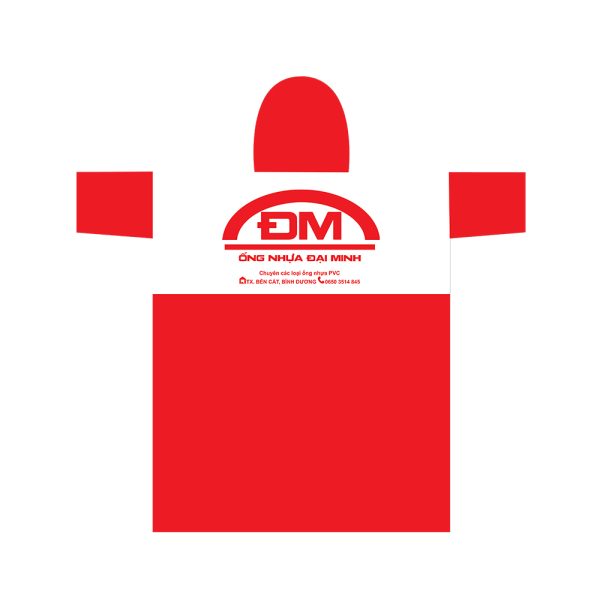 ÁO MƯA QUẢNG CÁO GLU33