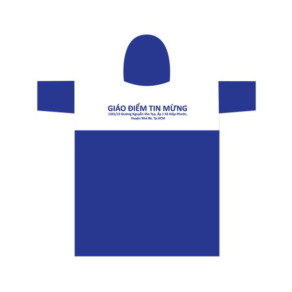 ÁO MƯA QUẢNG CÁO GLU34