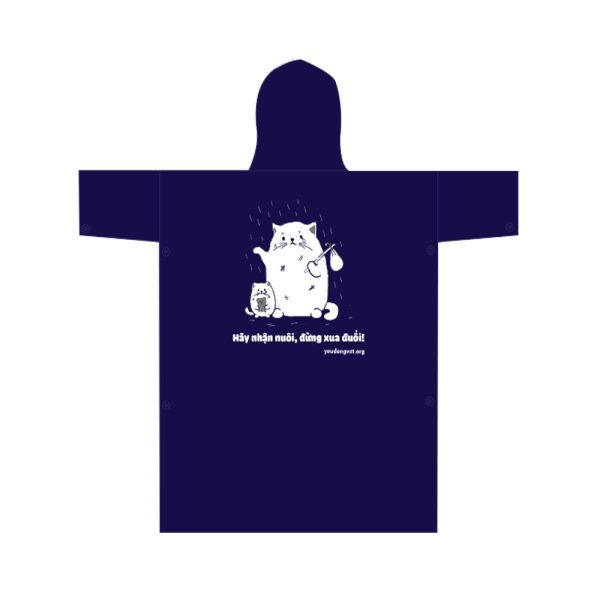 ÁO MƯA QUẢNG CÁO GLU40