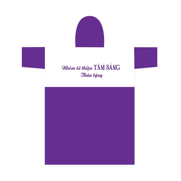 ÁO MƯA QUẢNG CÁO GLU44
