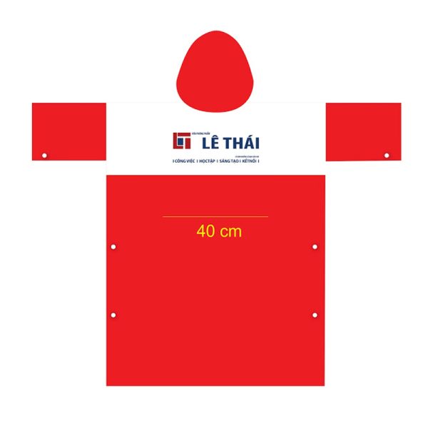 ÁO MƯA QUẢNG CÁO GLU60
