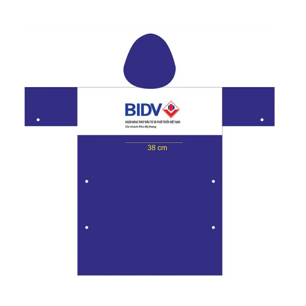 ÁO MƯA QUẢNG CÁO GLU74