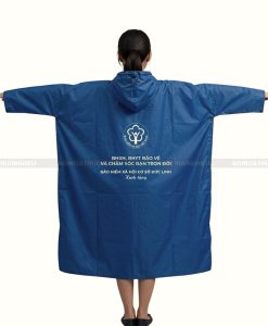 Áo mưa in logo công ty 2