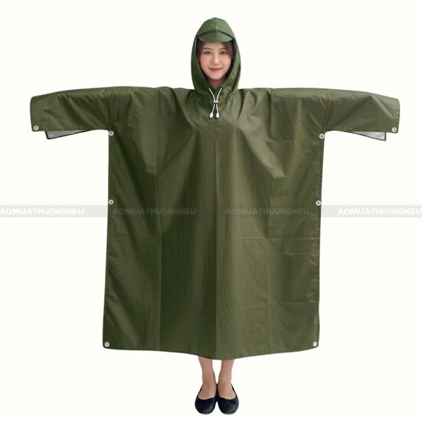 Sản xuất áo mưa in logo theo yêu cầu 1