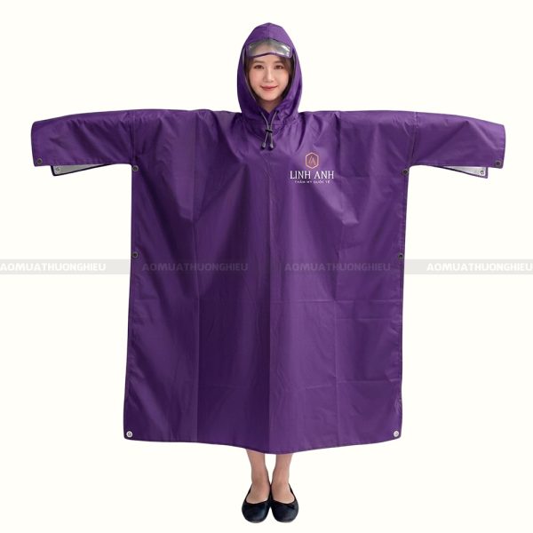 Xưởng áo mưa in hình theo yêu cầu 1