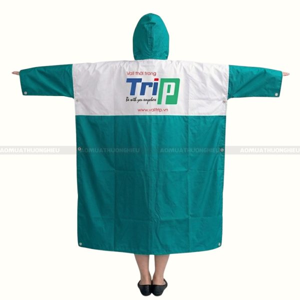Xưởng làm áo mưa in logo giá tốt 2