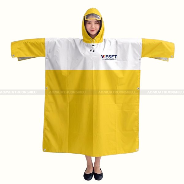 Xưởng sản xuất áo mưa in logo doanh nghiệp 1